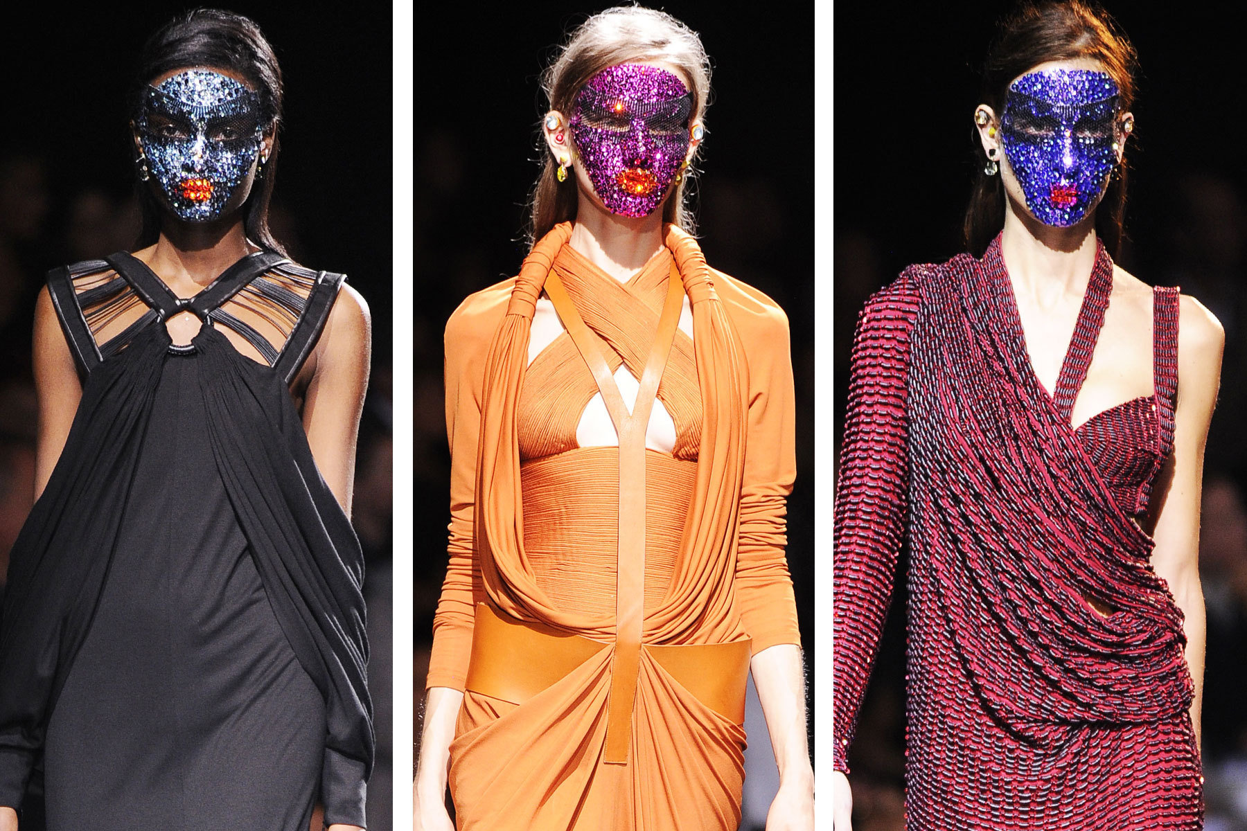 Givenchy, Paris, Fashion Week, Runway, Fase Masks