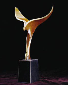The Writers' Guild Awards Statue