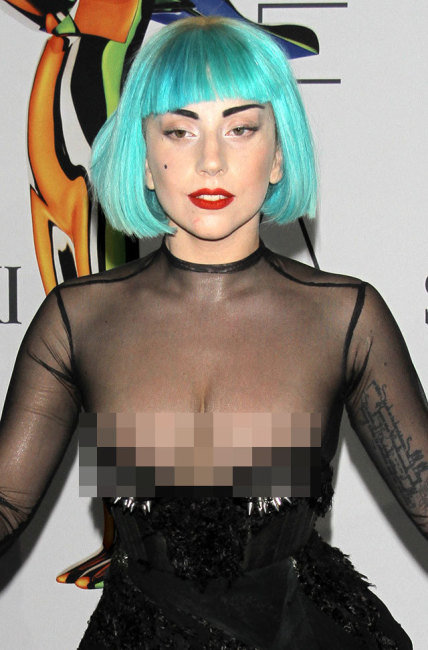 Lady Gaga Nip Slip