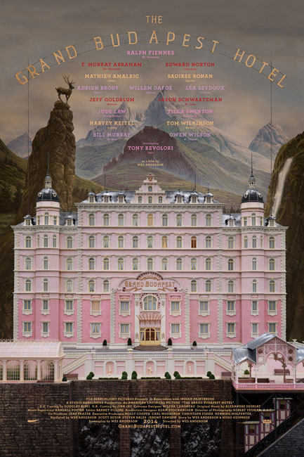 Grand Budapest Hotel, Movie Poster