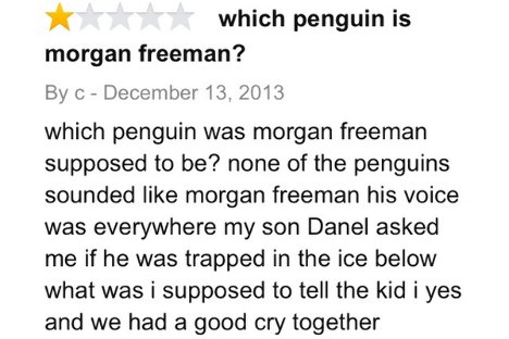 Amazon, March of the Penguins