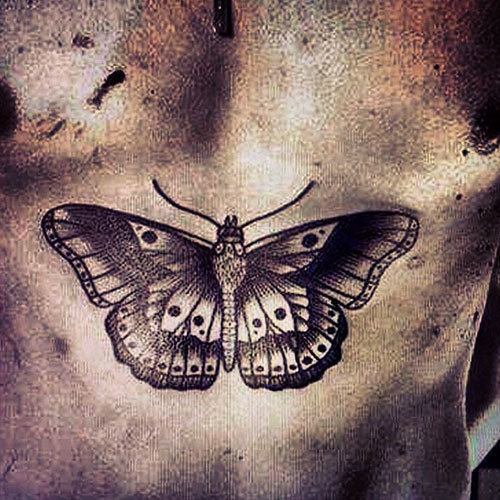 Harry Styles Butterfly Tattoo