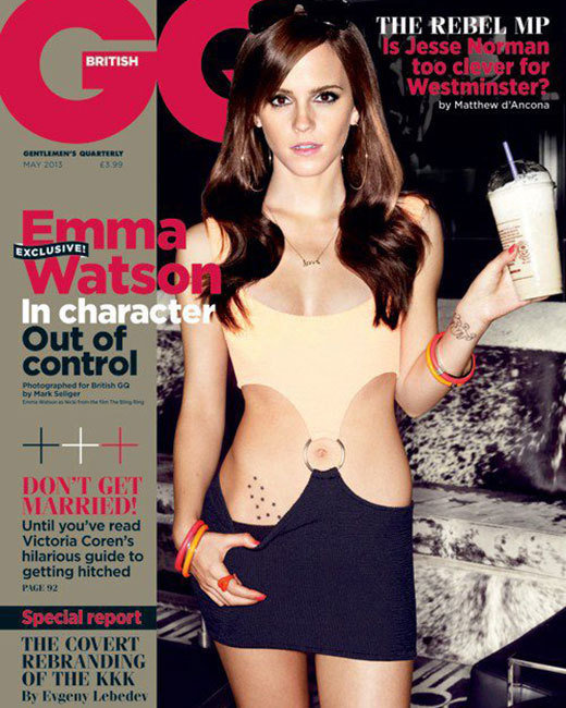 Emma Watson Covers British GQ