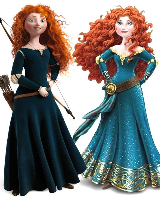 Brave Co Director Calls Merida S Princess Makeover