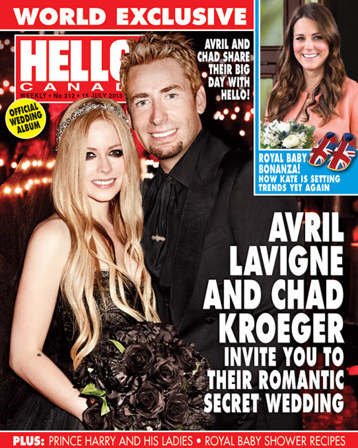 Of Course Avril Lavigne Wore A Black Wedding Dress To Marry Chad