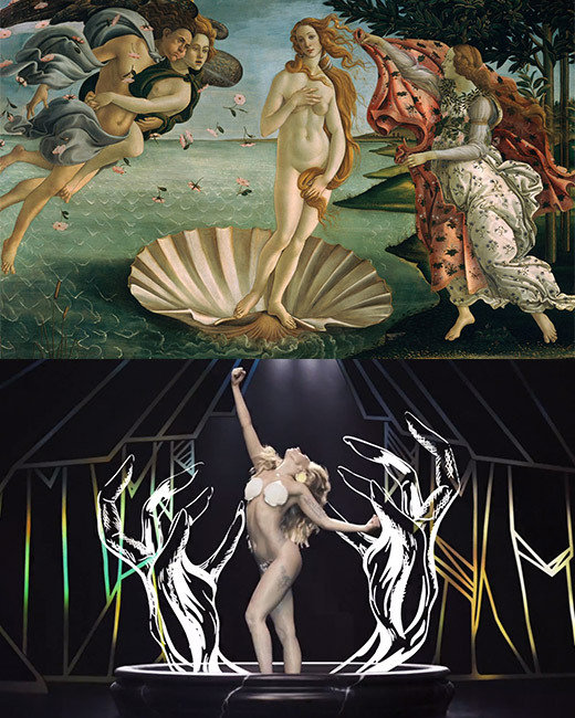 Lady Gaga, Applause, The Birth of Venus