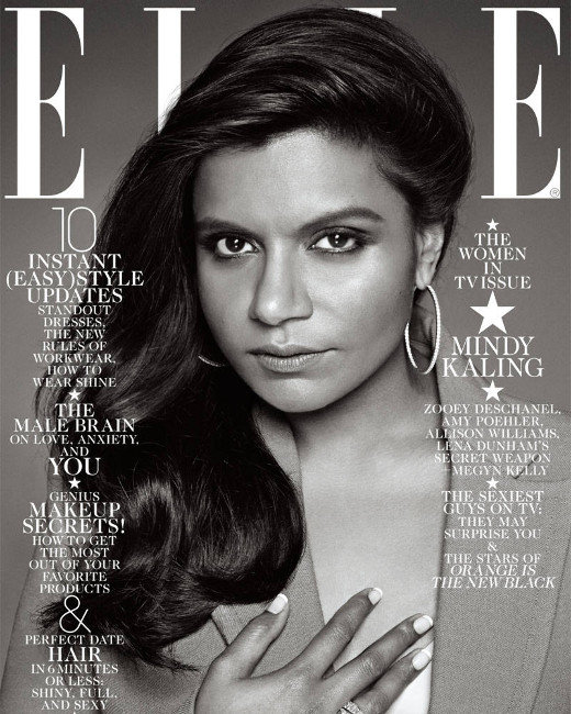 Mindy Kaling, Elle Cover