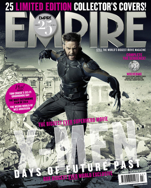 X-Men Days Of Future Past 'Empire Magazine' Cover