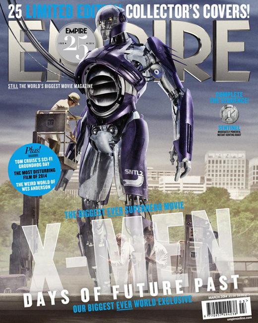 X-Men Days Of Future Past 'Empire Magazine' Cover