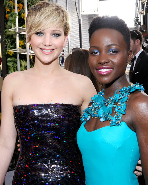 Jennifer Lawrence, Lupita Nyong'o