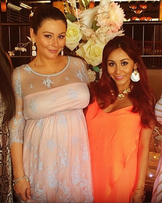 Nicole 'Snooki' Polizzi and Jenni 'JWoww' Farley