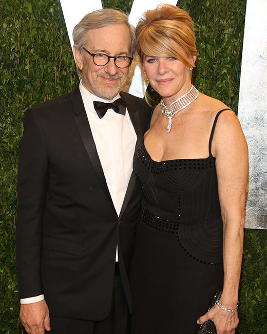 Kate Capshaw and Steven Spielberg