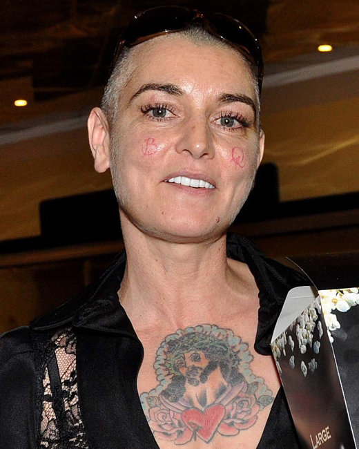 Sinead O'Connor Has Face Tattoos Removed (2014/08/28) Tickets to