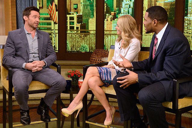 Hugh Jackman on 'Live! With Kelly & Michael'