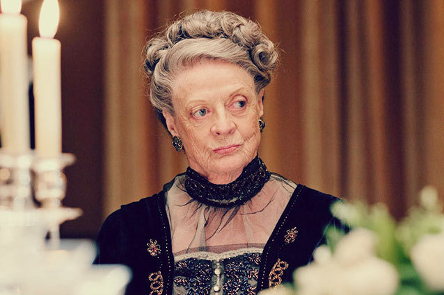 Maggie Smith Downton Abbey