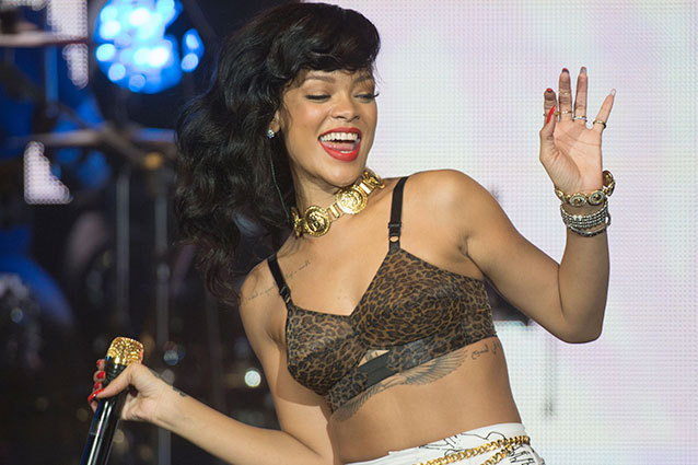 Rihanna Instagrams Weed Photo on Valentine's Day