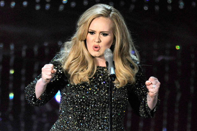 Adele at the Oscars