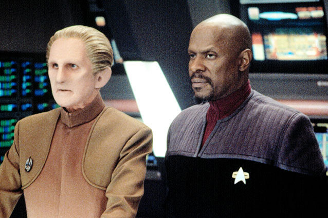 Rene Auberjonois and Avery Brooks in 'Star Trek: Deep Space Nine'