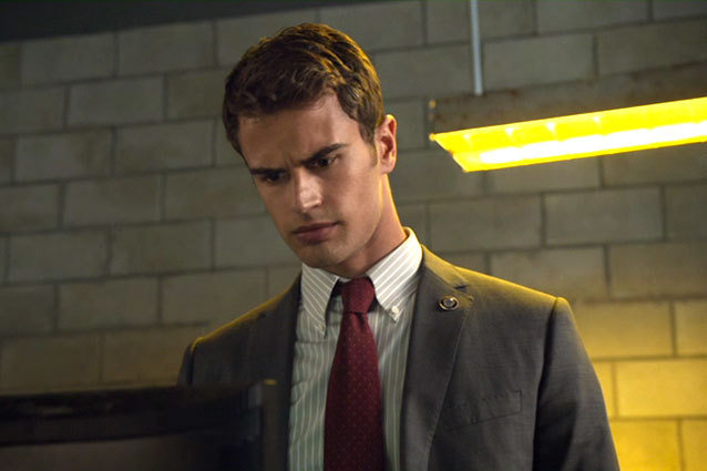 Theo James Sexy Golden Boy