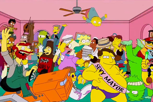 Harlem Shake - The Simpsons