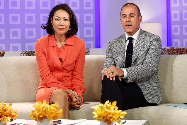 Ann Curry and Matt Lauer