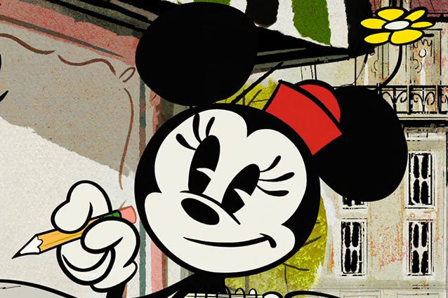New Disney Short Croissant du Triomphe Mickey Mouse