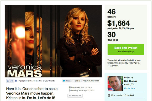 Veronica Mars Movie Kickstarter