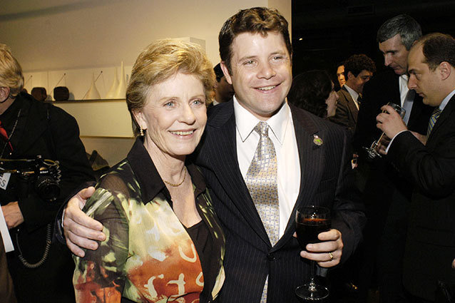 Sean Astin and Patty Duke