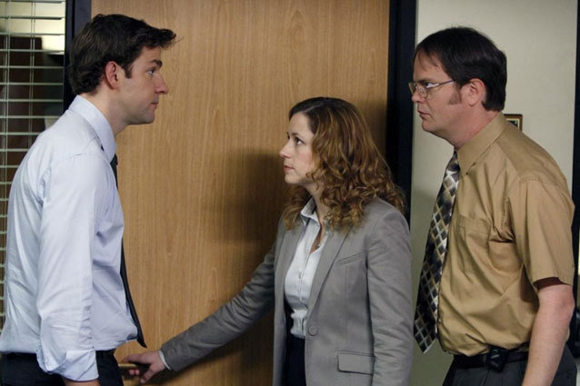 The Office - Jim, Pam, and Dwight