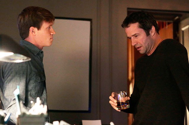 The Following Joe and Roderick Warren Kole James Purefoy