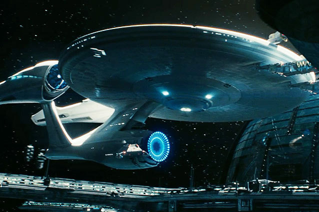 The Enterprise in Star Trek Into Darkness