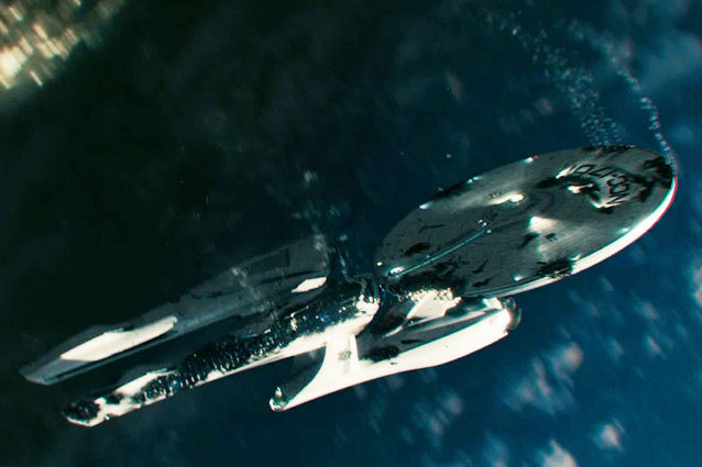The Enterprise Takes a Beating in Star Trek Into Darkness