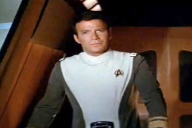 William Shatner as Captain Kirk in Star Trek The Motion Picture