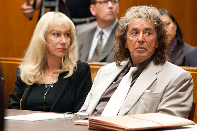 Helen Mirren and Al Pacino in HBO's Phil Spector