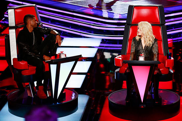 The Voice - Usher and Shakira