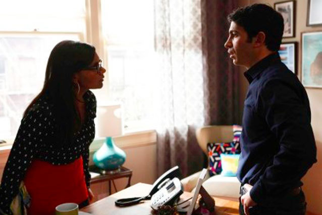 Mindy Kaling and Chris Messina