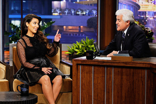 Kim Kardashian on Leno