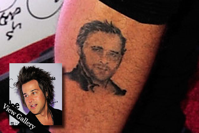 Ryan Cabrera's Ryan Gosling Tattoo