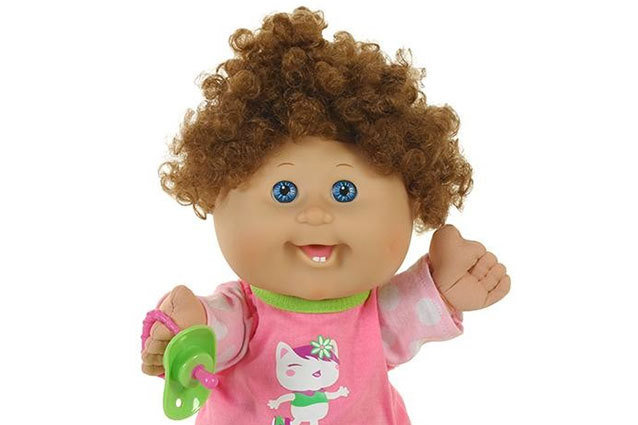 cabbage patch curly hair