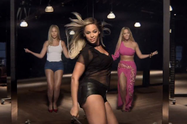 Beyonce Pepsi Ad grown woman mirrors