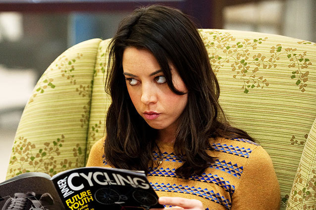 aubrey plaza doing the absolute most, Parks and Recreation