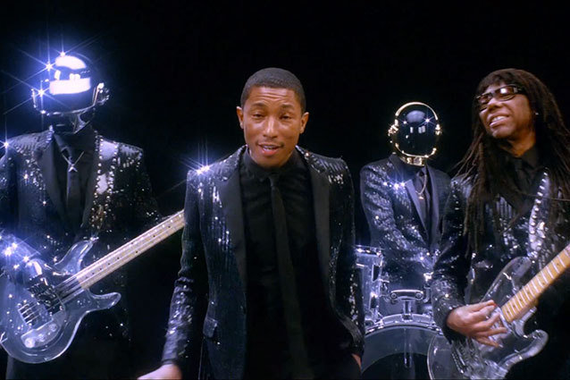 Daft Punk And Pharrell Williams Get Lucky With New Single Listen