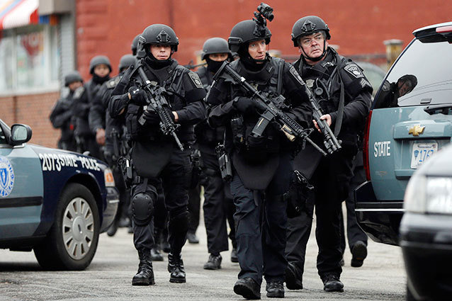 Boston Marathon bombings Credit: Matt Rourke/AP Photo