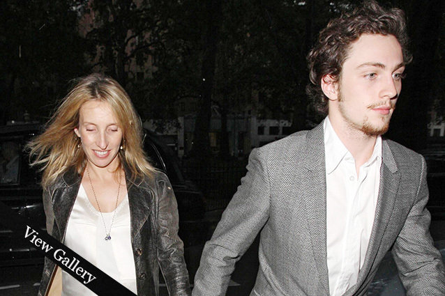 Sam Taylor Wood and Aaron Taylor Johnson Credit: FameFlynet
