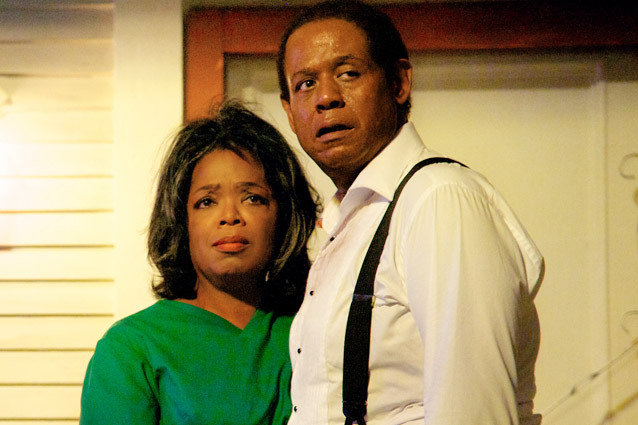 Oprah Winfrey and Forest Whitaker