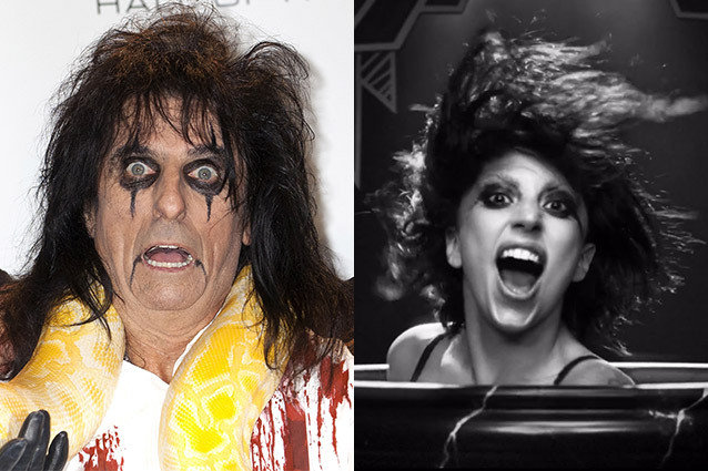 Lady Gaga, Applause, Alice Cooper