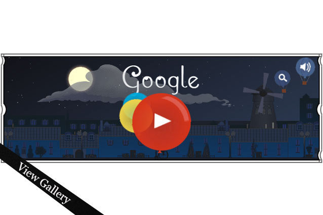Google Doodle Claude Debussy