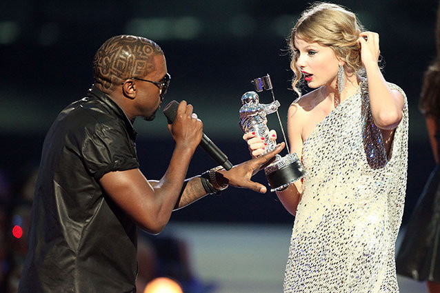 Kanye West and Taylor Swift