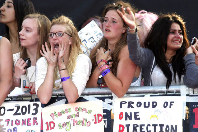 one direction fans crazy