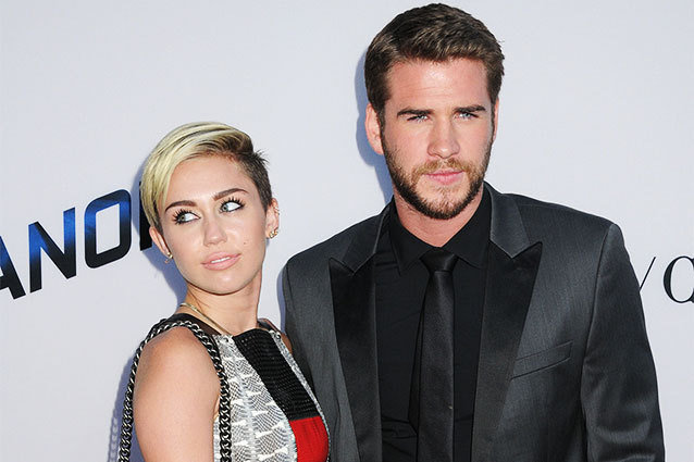 Miley Cyrus; Liam Hemsworth